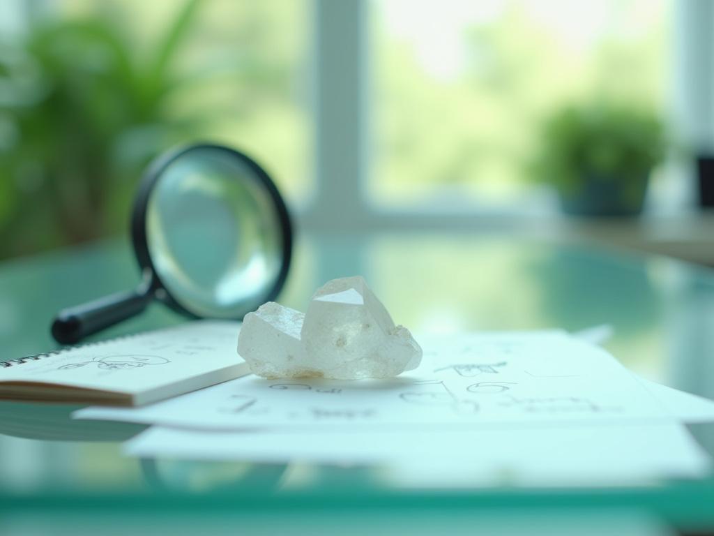 Documentazione legale e campioni minerali